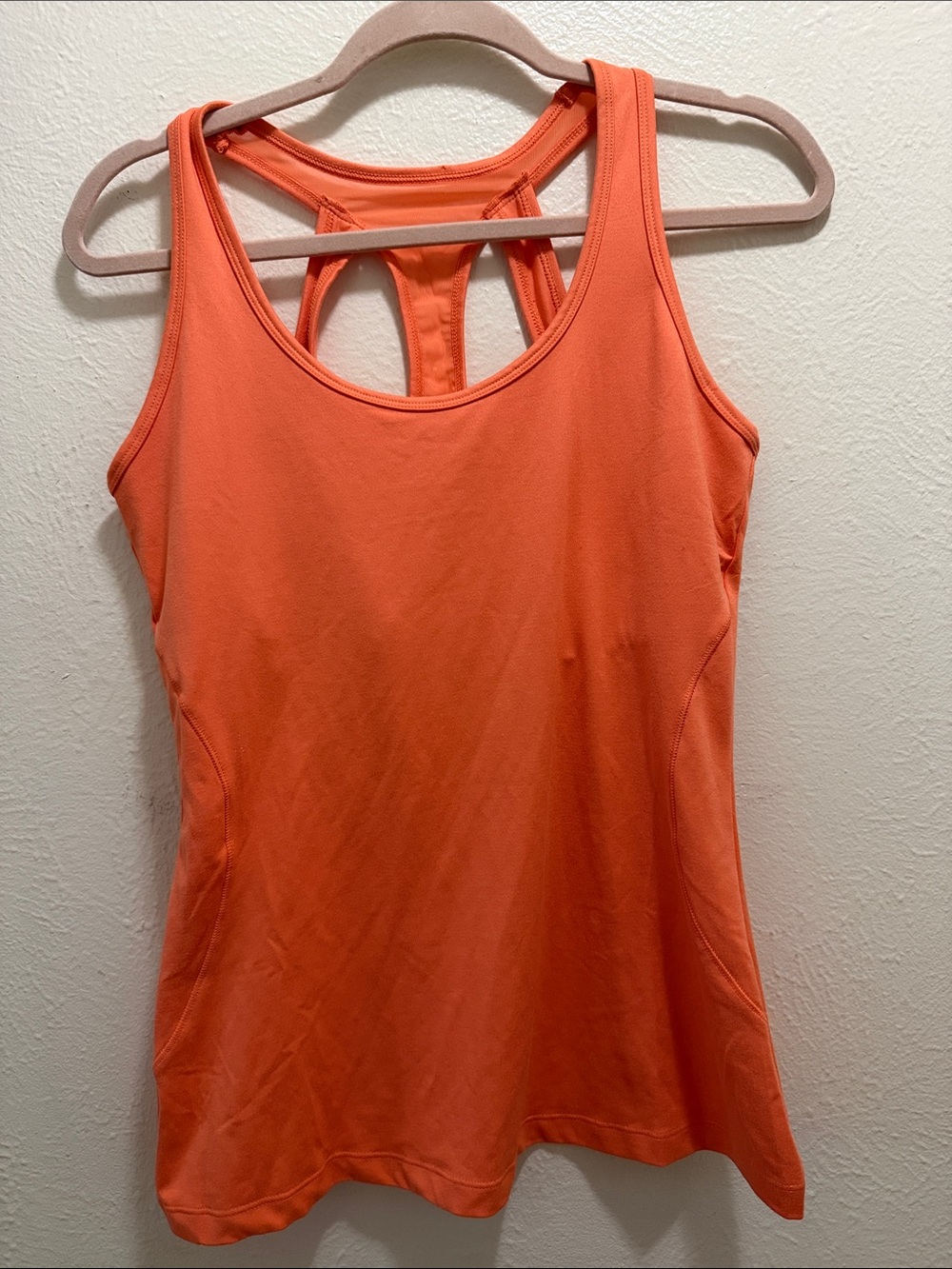 Danskin Orange Racerback Muscle Tank